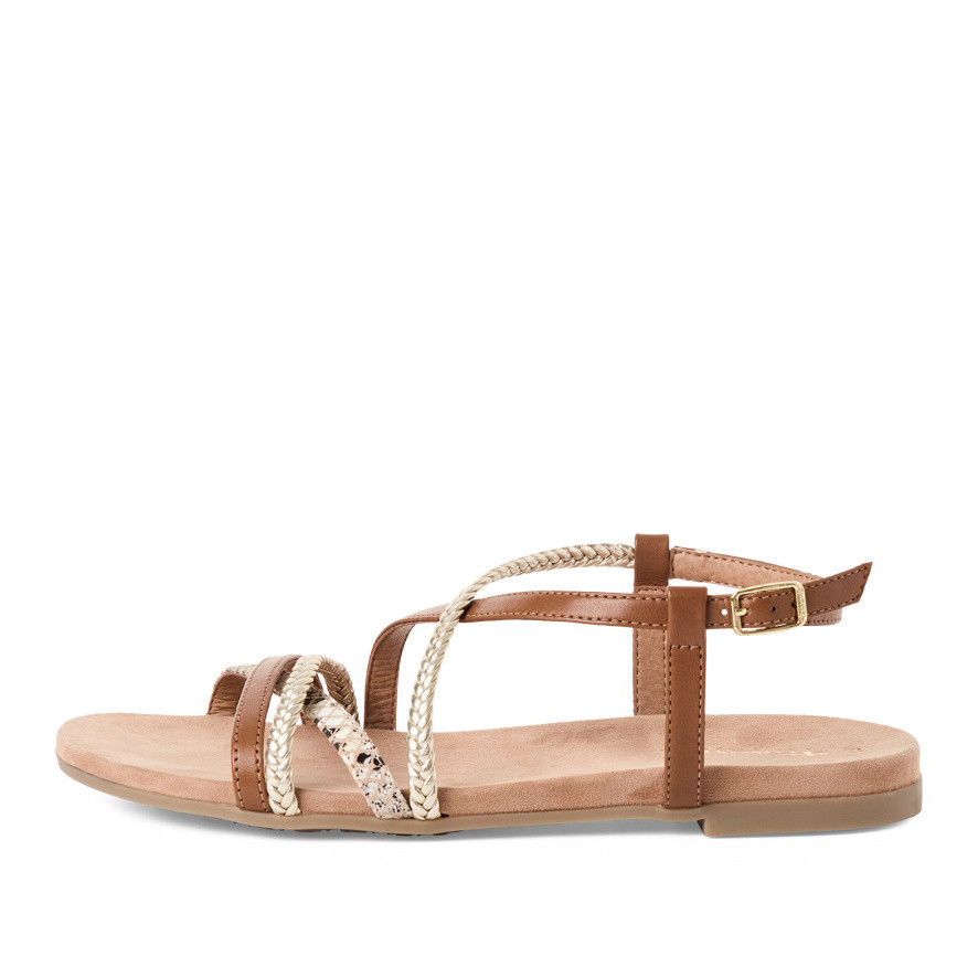 detail Dámské sandály TAMARIS 28130-46-392 hnědá S6