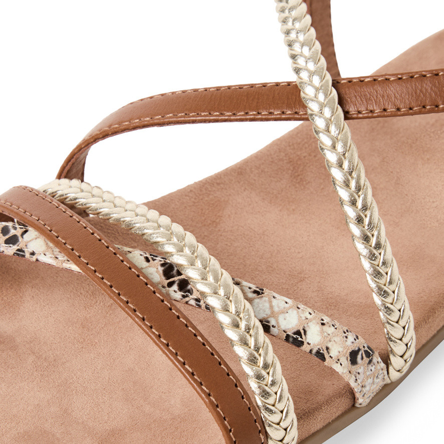 detail Dámské sandály TAMARIS 28130-46-392 hnědá S6