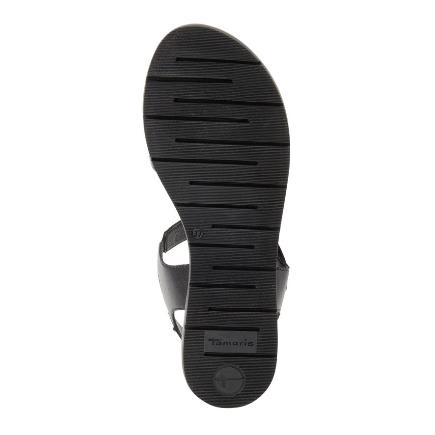 detail Dámské sandály TAMARIS 1-28133-44   BLACK LEATHER 003   F/S6