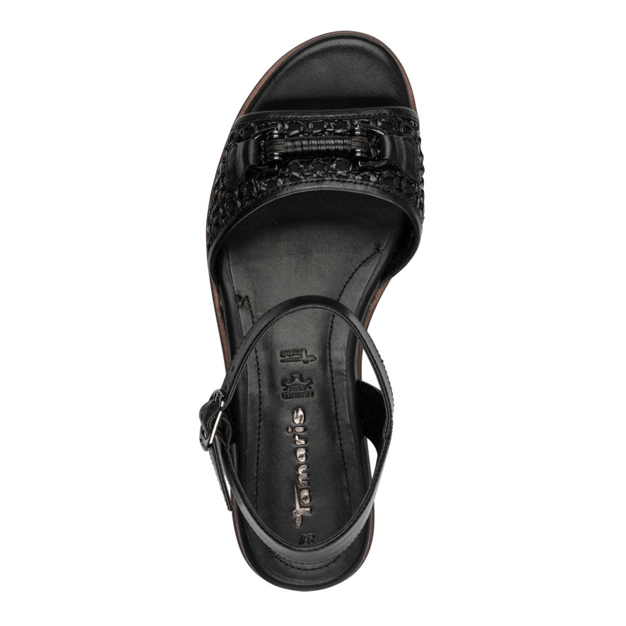 detail Dámské sandály TAMARIS 28215-46-001 černá S6