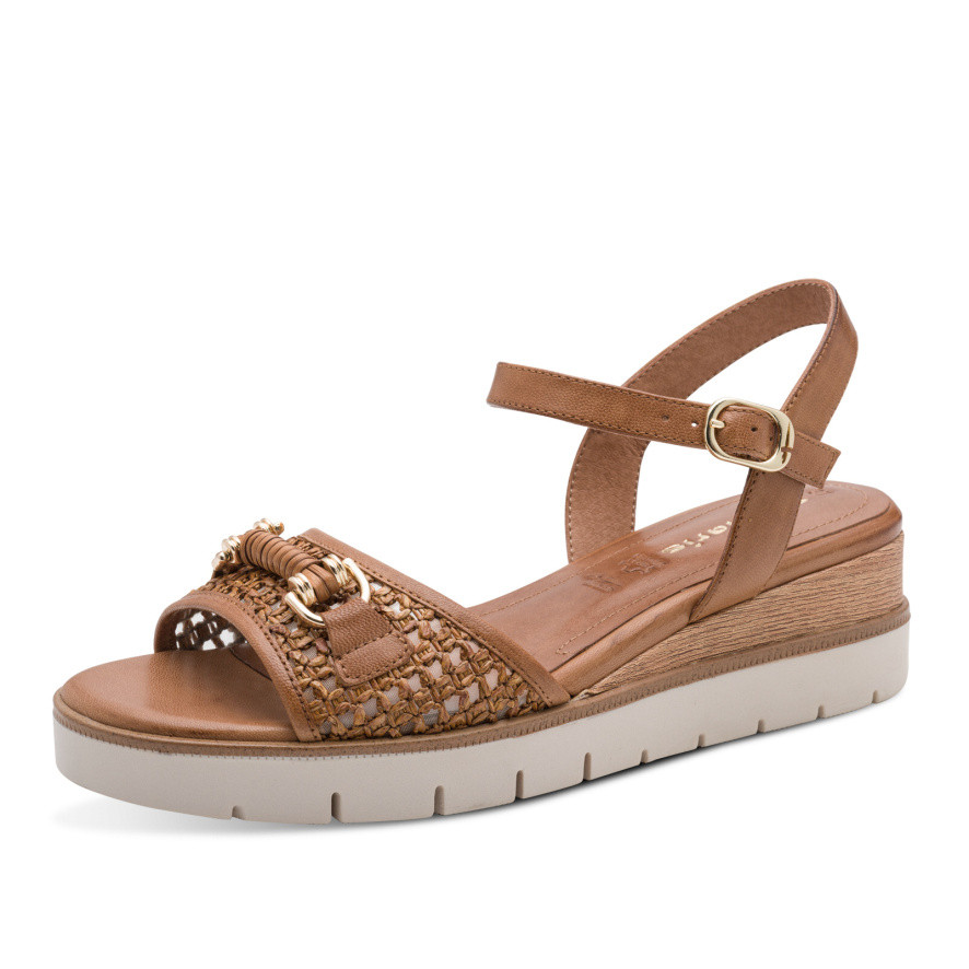 detail Dámské sandály TAMARIS 28215-46-305 hnědá S6