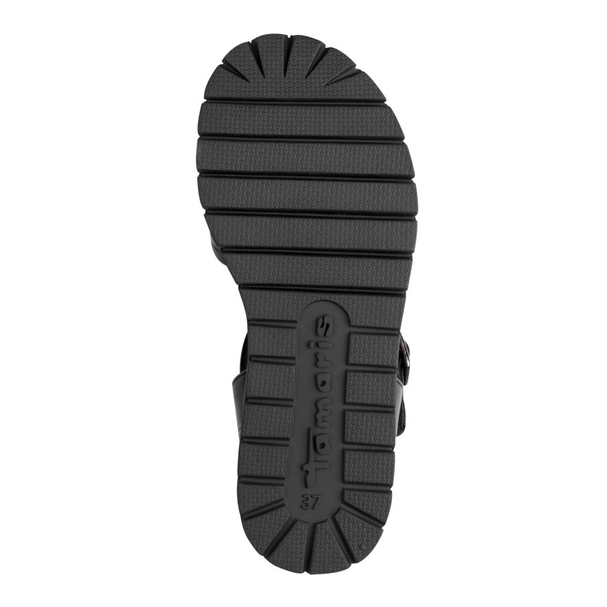 detail Dámské sandály TAMARIS 28216-46-003 černá S6