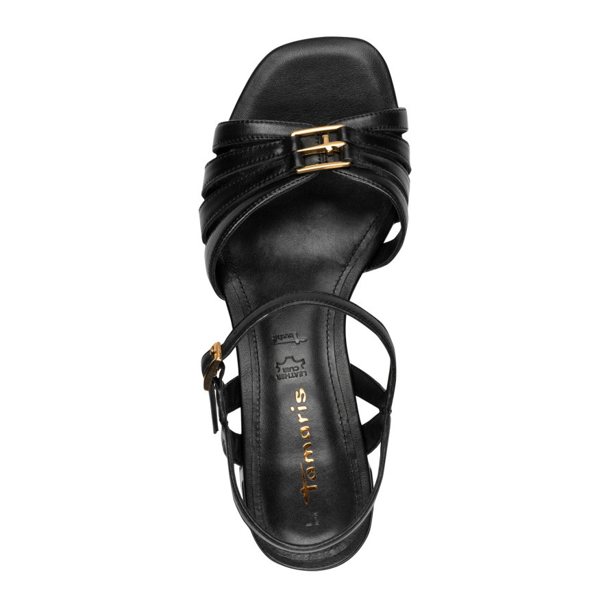 detail Dámské sandály TAMARIS 28229-46-001 černá S6