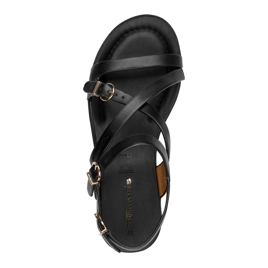 detail Dámské sandály TAMARIS 28231-46-001 černá S6