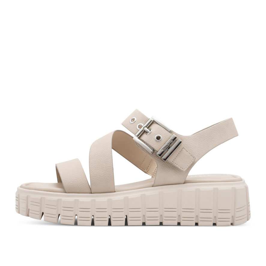 detail Dámské sandály TAMARIS 28233-46-341 béžová S6