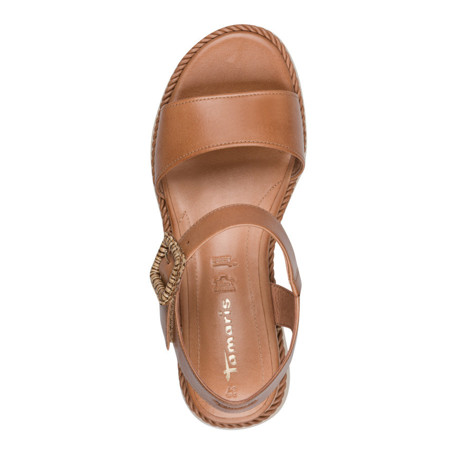 detail Dámské sandály TAMARIS 28247-46-305 hnědá S6