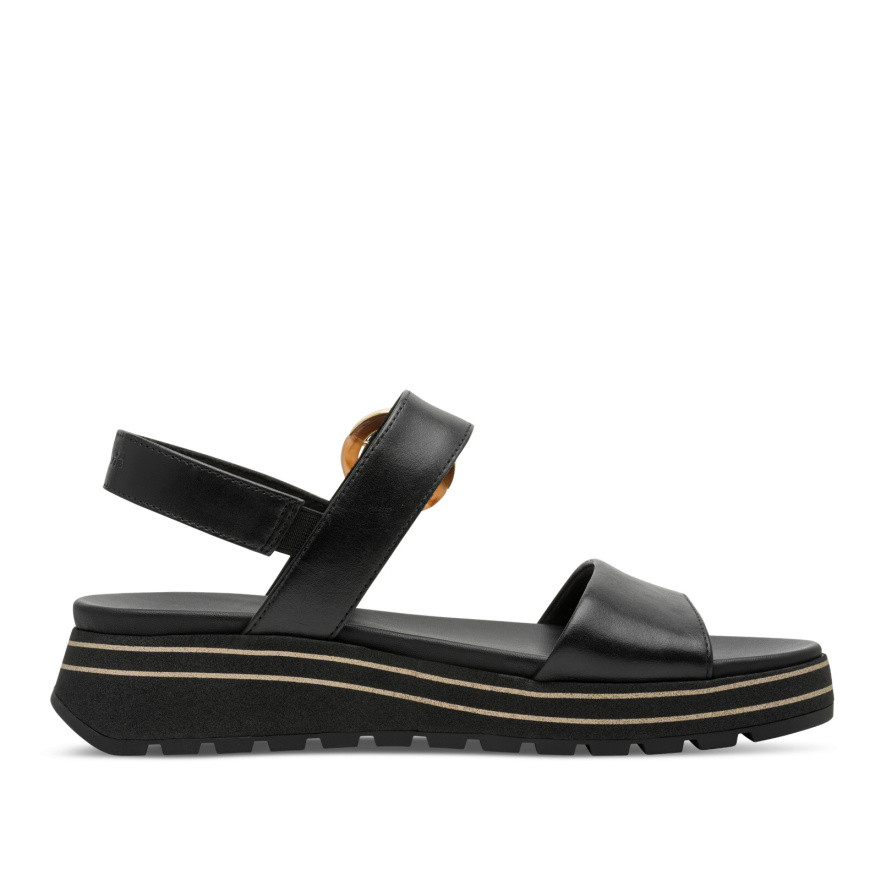 detail Dámské sandály TAMARIS 28254-46-001 černá S6