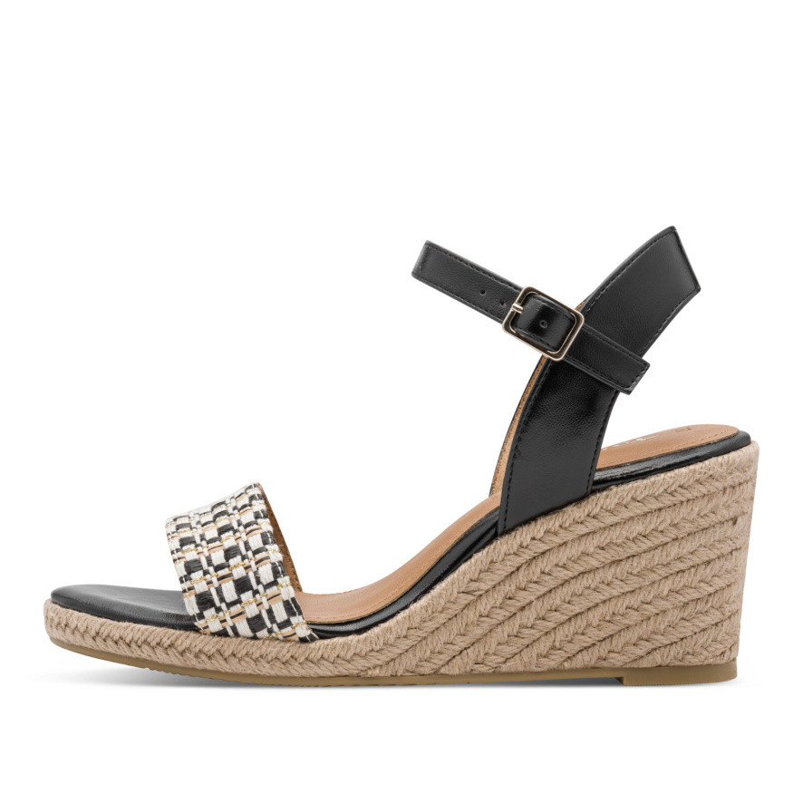 detail Dámské sandály TAMARIS 1-28376-46   BLACK COMB 098   F/S6