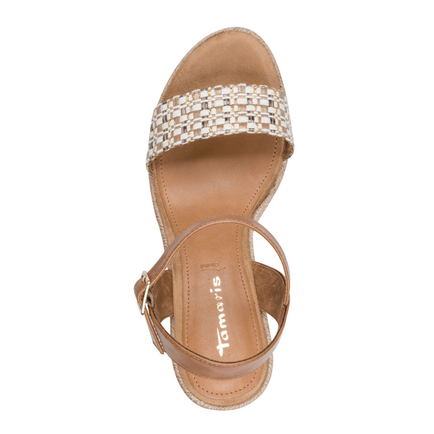 detail Dámské sandály TAMARIS 28376-46-392 hnědá S6