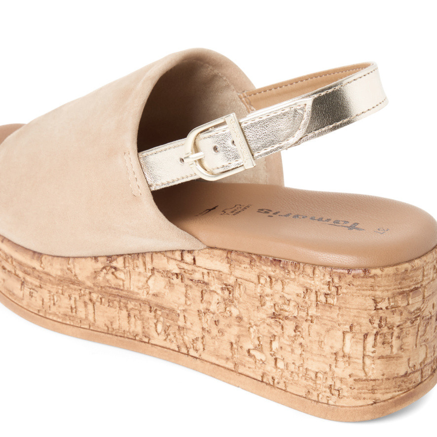 detail Dámské sandály TAMARIS 28393-42-400 béžová S6