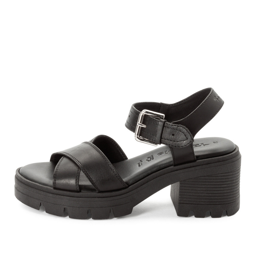 detail Dámské sandály TAMARIS 28704-46-003 černá S6