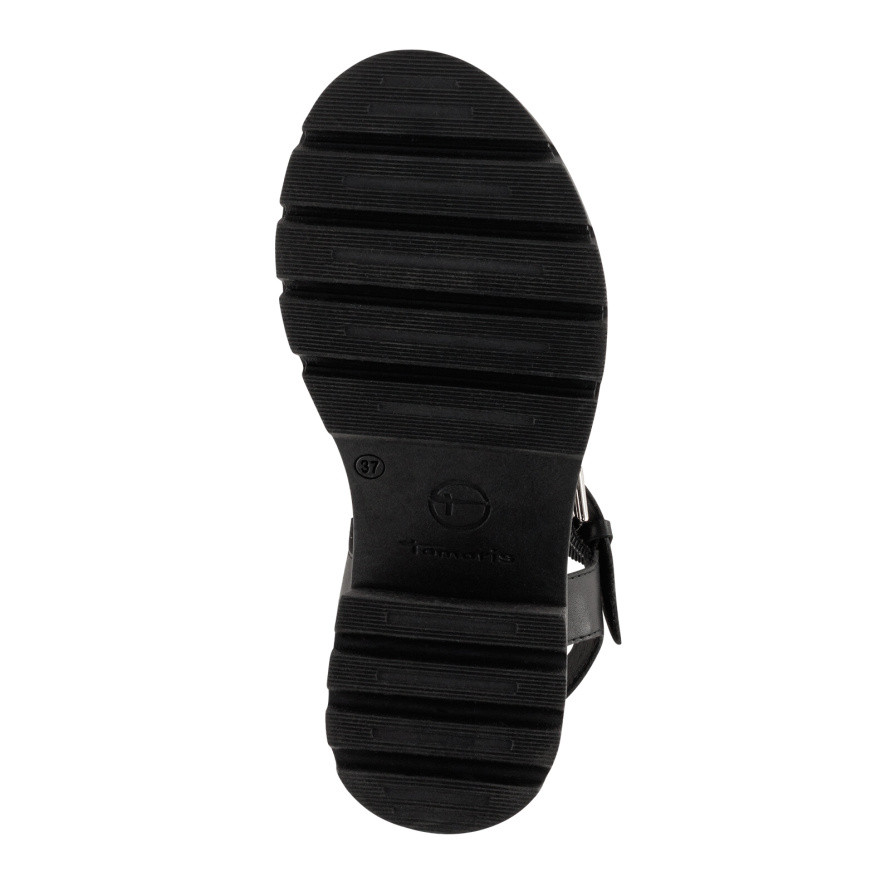 detail Dámské sandály TAMARIS 28704-46-003 černá S6