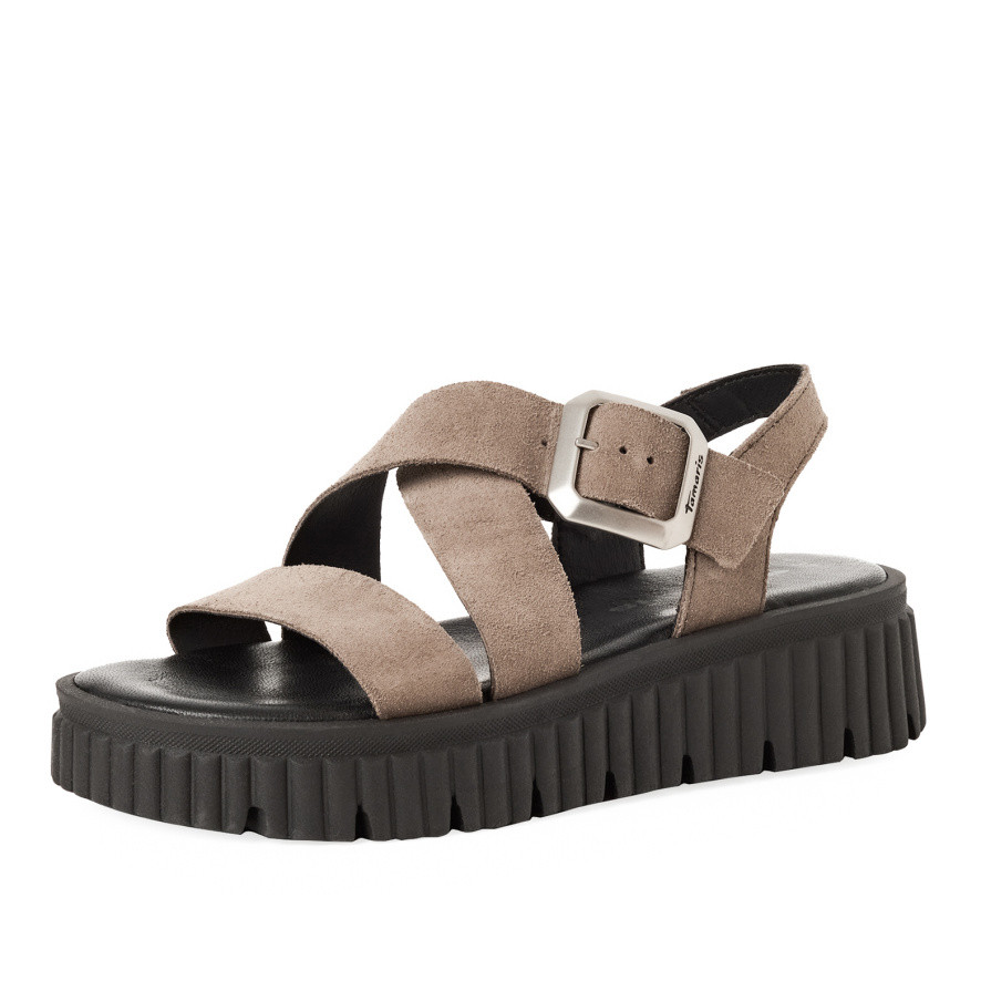 detail Dámské sandály TAMARIS 28705-44-341 hnědá S6