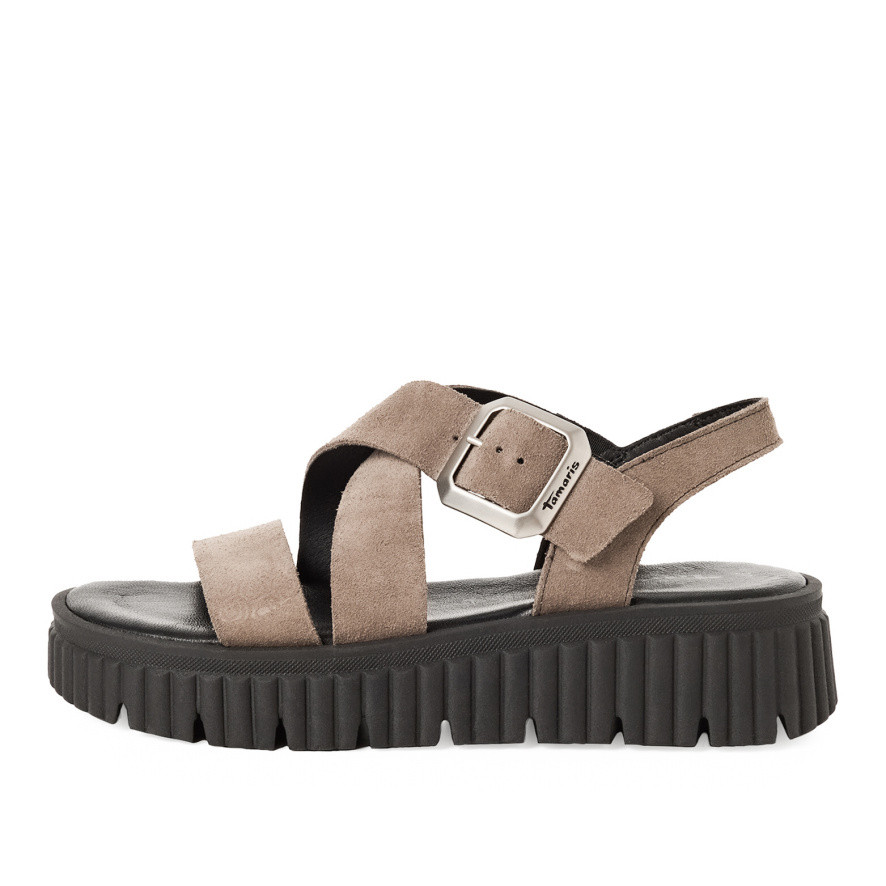 detail Dámské sandály TAMARIS 28705-44-341 hnědá S6