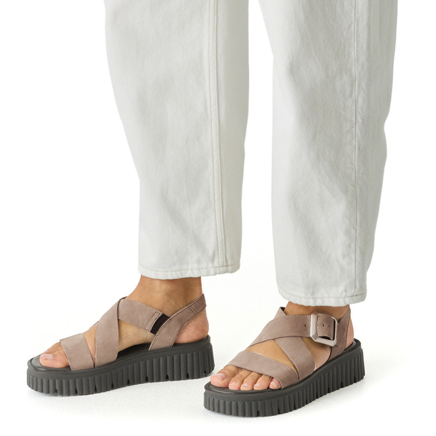 detail Dámské sandály TAMARIS 28705-44-341 hnědá S6