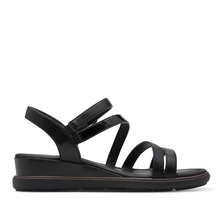 detail Dámské sandály TAMARIS 28713-46-001 černá S6