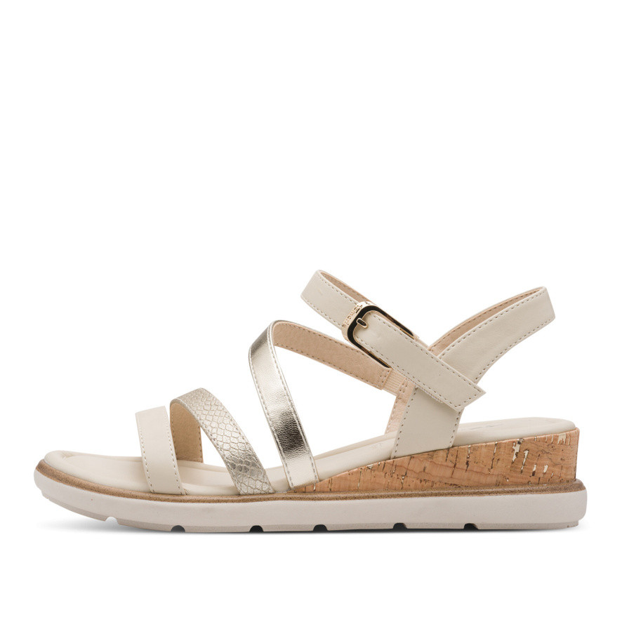 detail Dámské sandály TAMARIS 28713-46-418 béžová S6