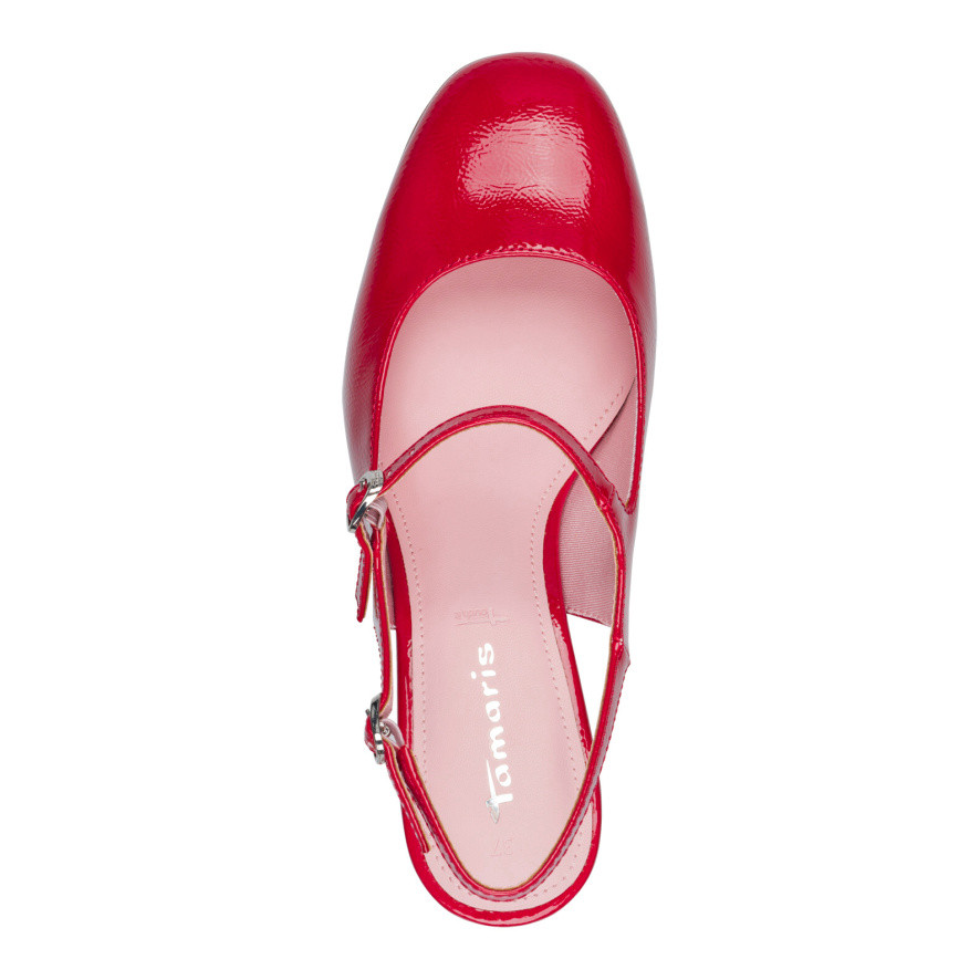detail Dámské lodičky TAMARIS 29601-46-524 červená S6
