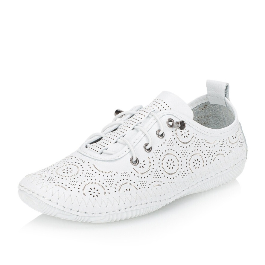 detail Dámské polobotky IBERIUS 032-654-5 bílá S6