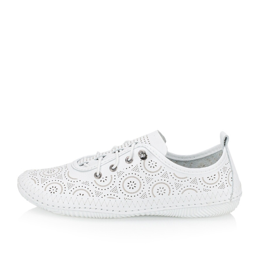 detail Dámské polobotky IBERIUS 032-654-5 bílá S6