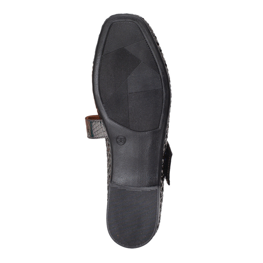 detail Dámské baleríny IBERIUS 0820-56-2838 17 šedá S6