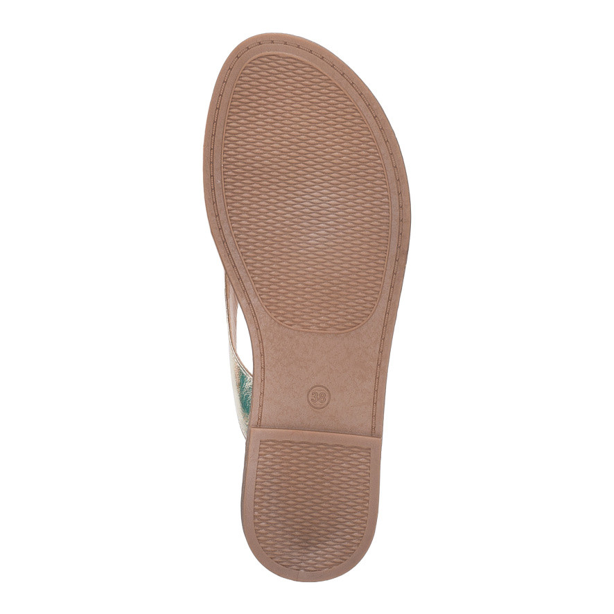 detail Dámské nazouváky IBERIUS G693-101-1 04-1 zlatá S6