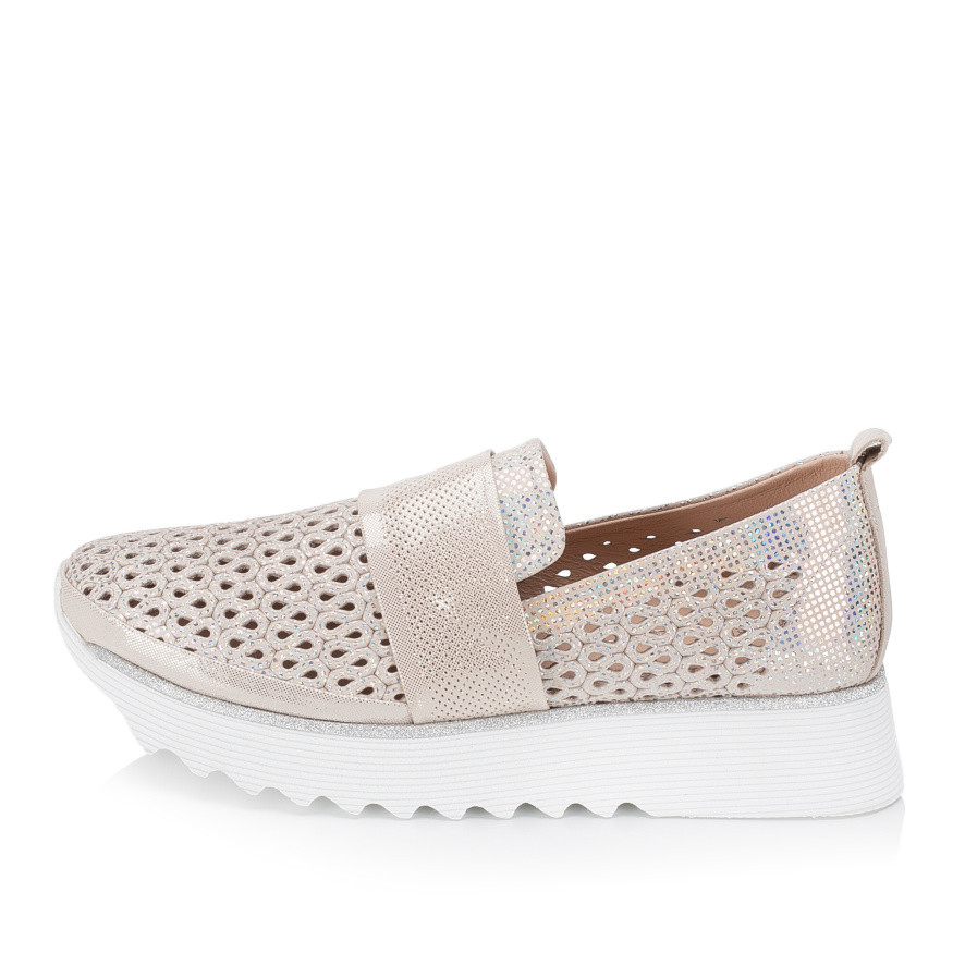 detail Dámské mokasíny IBERIUS P015-108 148-94 béžová S6