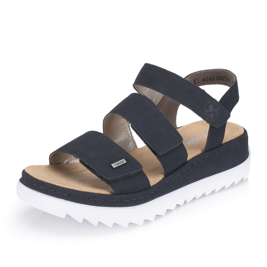 detail Dámské sandály RIEKER V4424-14 modrá S6