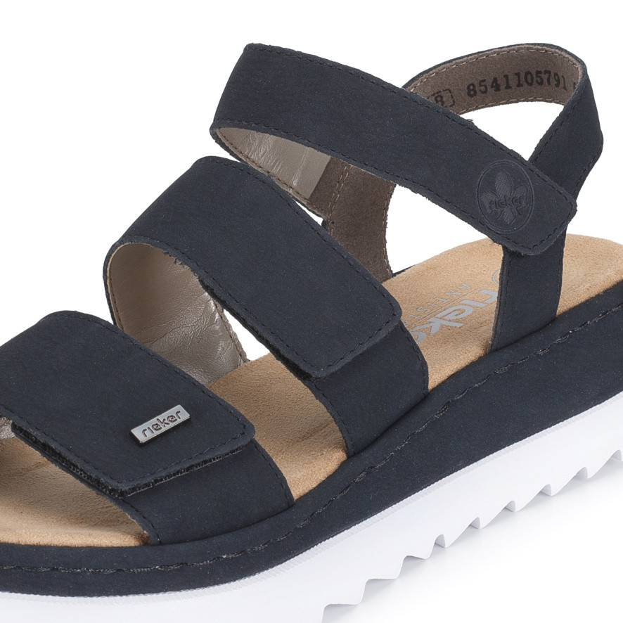 detail Dámské sandály RIEKER V4424-14 modrá S6