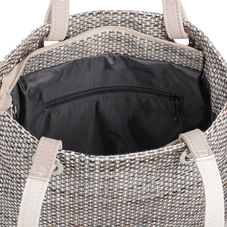 detail Dámská kabelka RIEKER C2431-144/10-203/111 hnědá S6