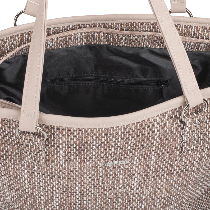 detail Dámská kabelka RIEKER C0009-144/2-203/111 hnědá S6