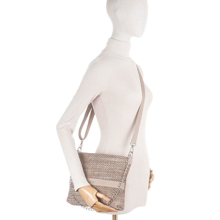 detail Dámská kabelka RIEKER C2219K-144/2-203/111 hnědá S6