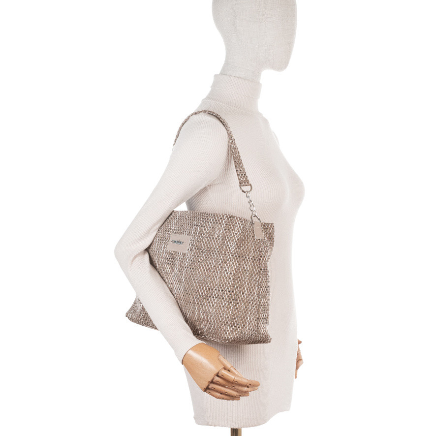 detail Dámská kabelka RIEKER C2601-144/2-203/111 hnědá S6