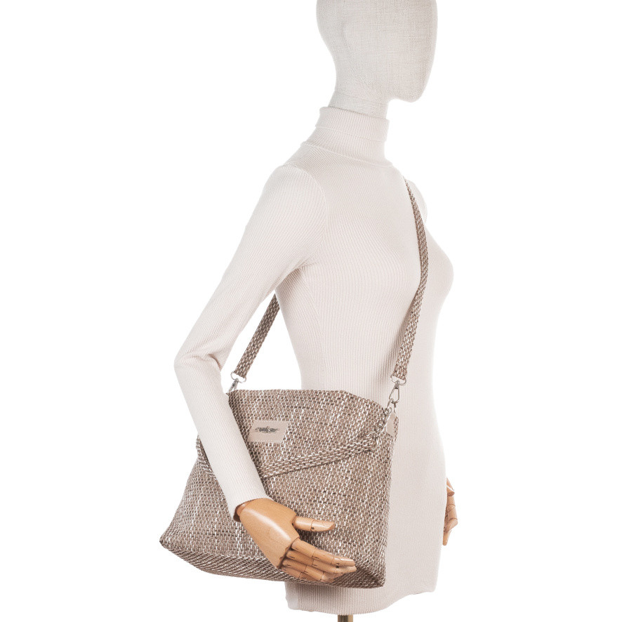 detail Dámská kabelka RIEKER C2601-144/2-203/111 hnědá S6