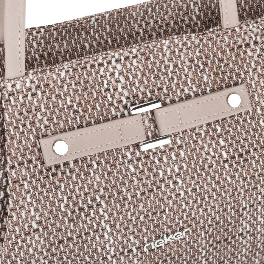 detail Dámská kabelka RIEKER C2602-144/2-203/111 hnědá S6