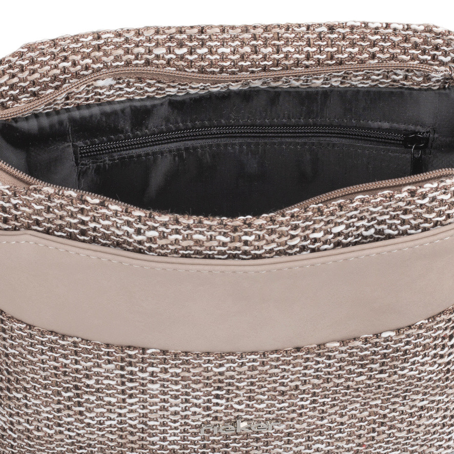 detail Dámská kabelka RIEKER C2423-203/111-144/2 hnědá S6