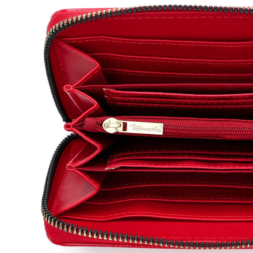 detail Dámská peněženka TAMARIS 34573-600 červená S6