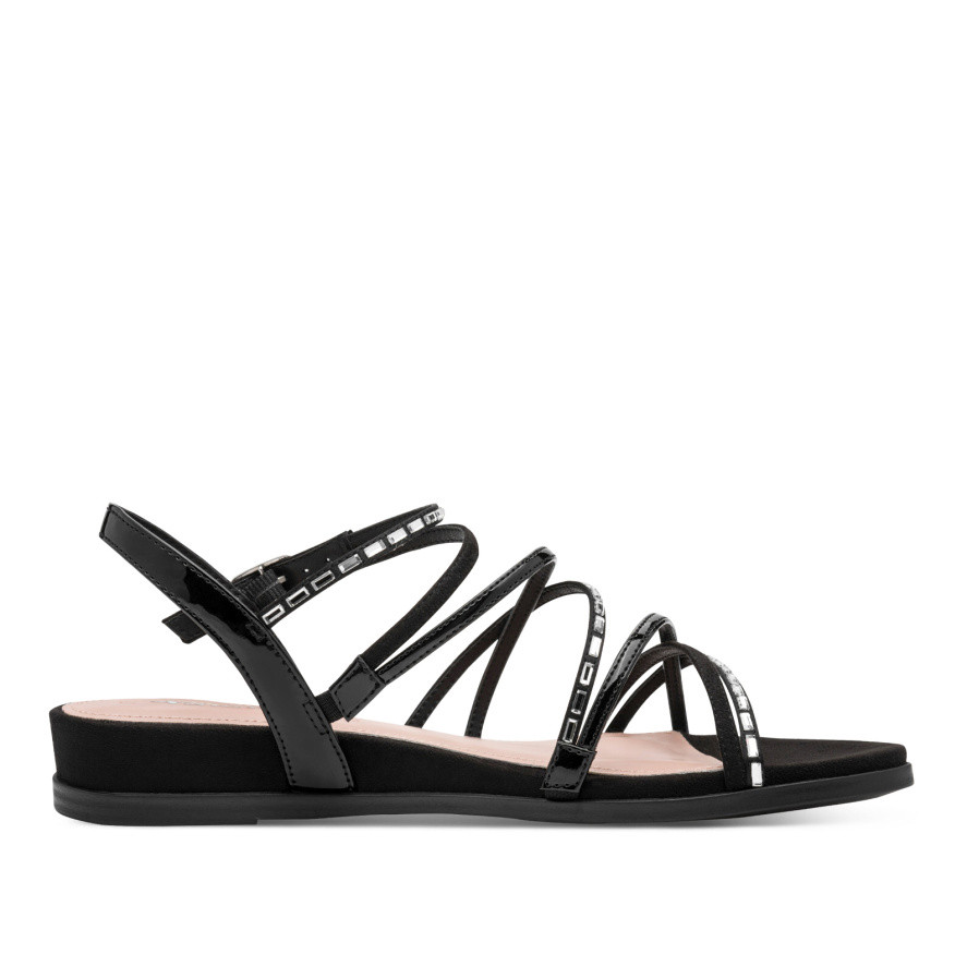 detail Dámské sandály TAMARIS 28103-42-043 černá S6