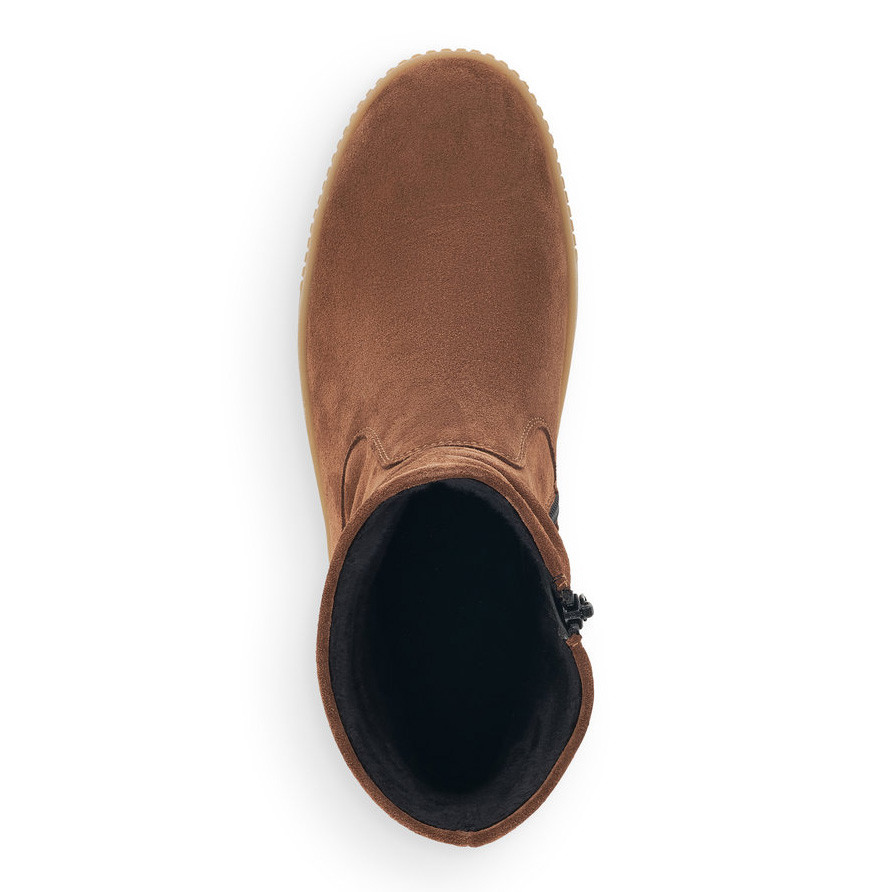 detail Dámská kotníková obuv REMONTE R7993-24 hnědá W0