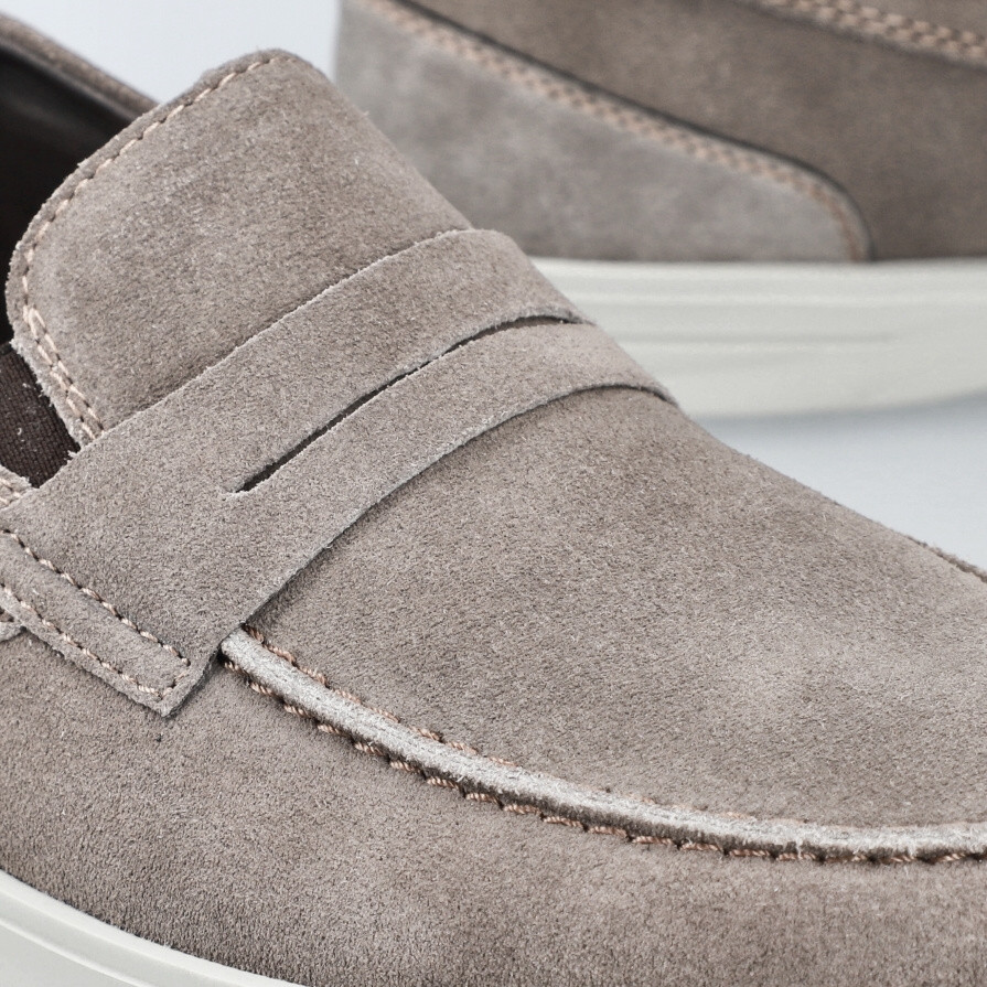 detail Pánské mokasíny RIEKER B2350-25 béžová S4