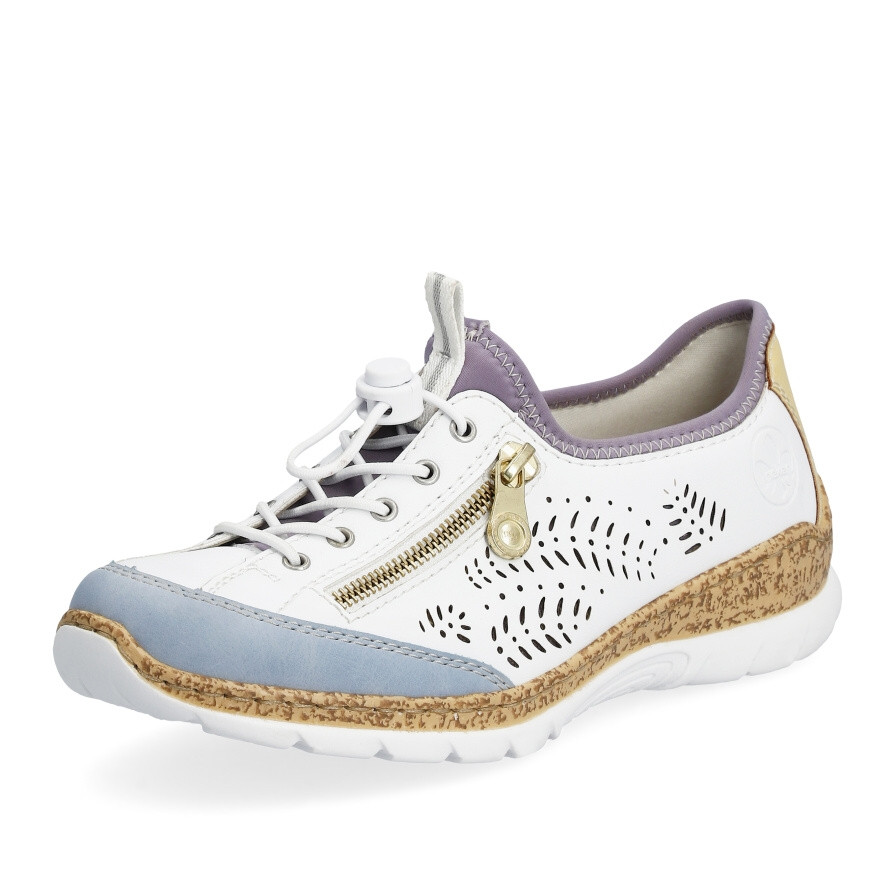 detail Dámské tenisky RIEKER N42K6-80 bílá S4