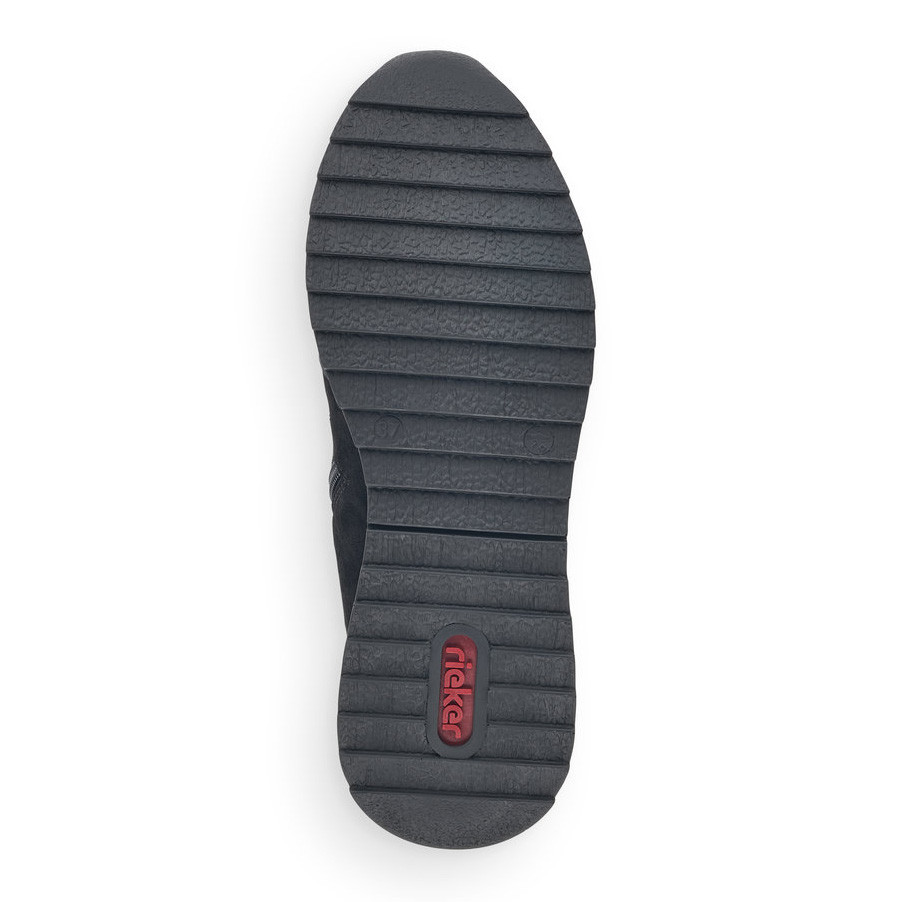 detail Dámská kotníková obuv RIEKER X8083-00 černá W4