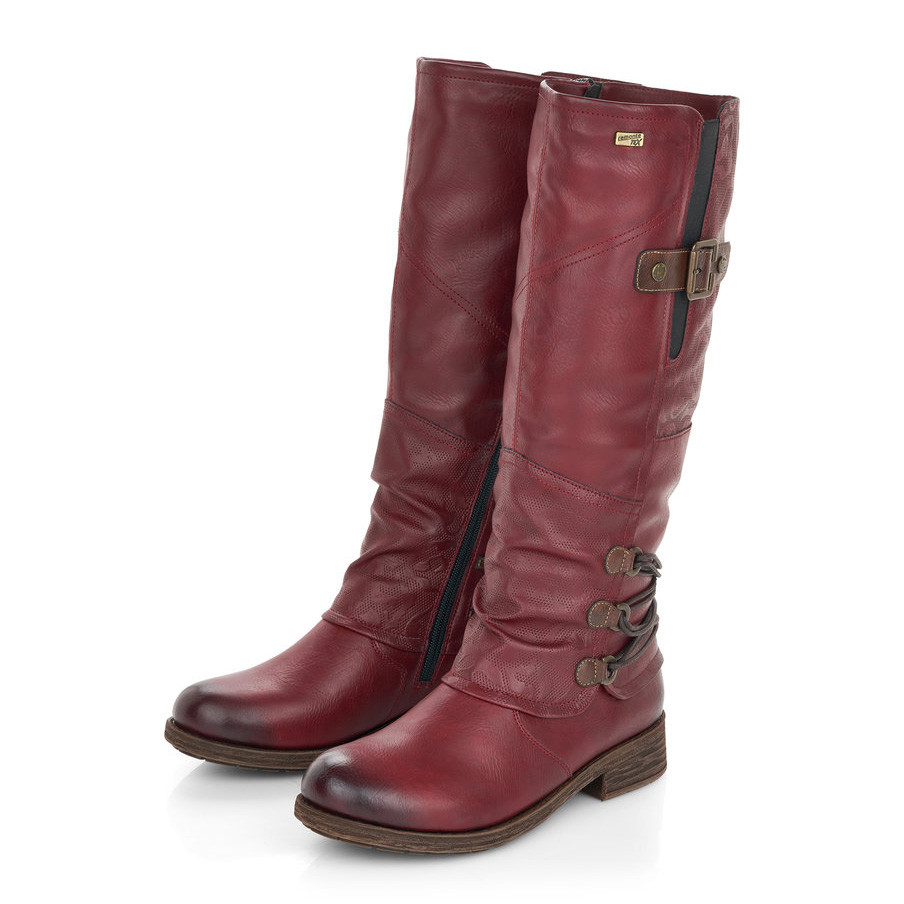 detail Dámské kozačky REMONTE RIE-1036822-W0 červená