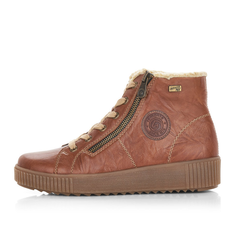 detail Dámska členková obuv REMONTE R7980-22 hnedá W2