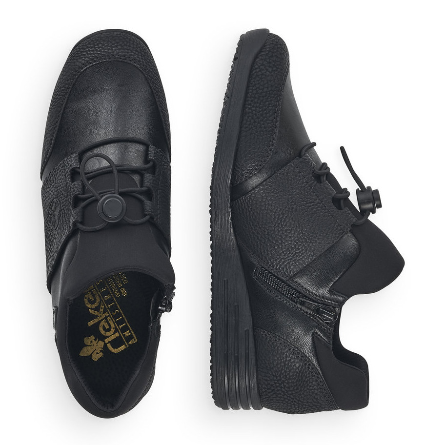 detail Dámské tenisky RIEKER RIE-10101510-W1 černá