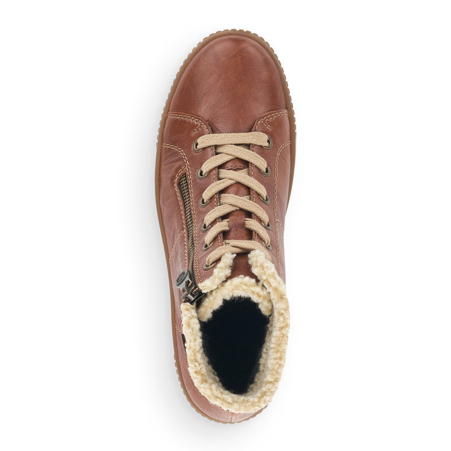 detail Dámska členková obuv REMONTE R7980-22 hnedá W2