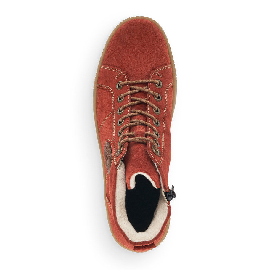 detail Dámska členková obuv REMONTE R7992-38 oranžová W0