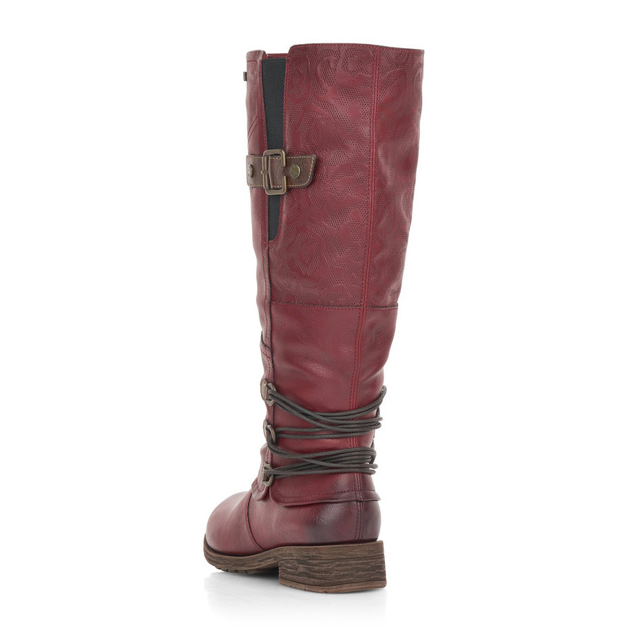 detail Dámské kozačky REMONTE RIE-1036822-W0 červená