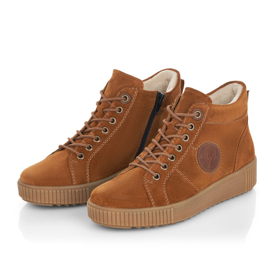 detail Dámska členková obuv REMONTE R7992-22 hnedá W0