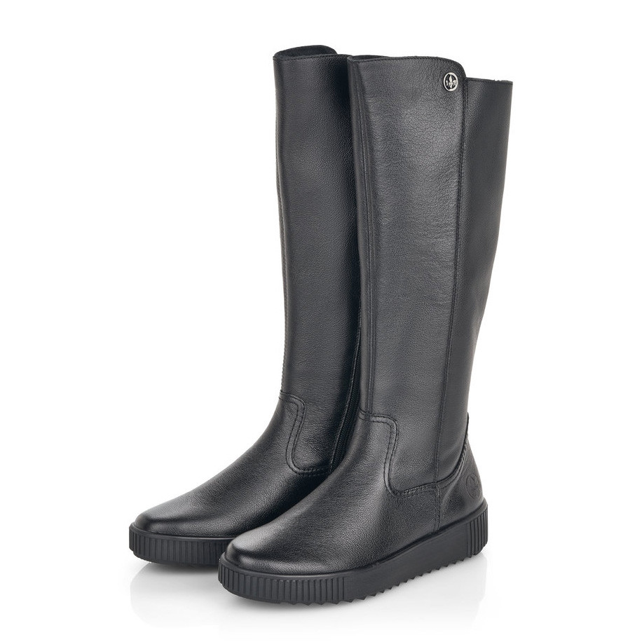 detail Dámske čižmy RIEKER Y6492-00 čierna W0